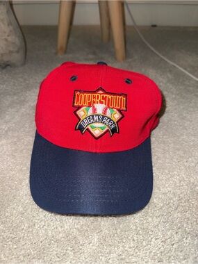 Cooperstown Dreams Park Red & Navy Baseball Cap